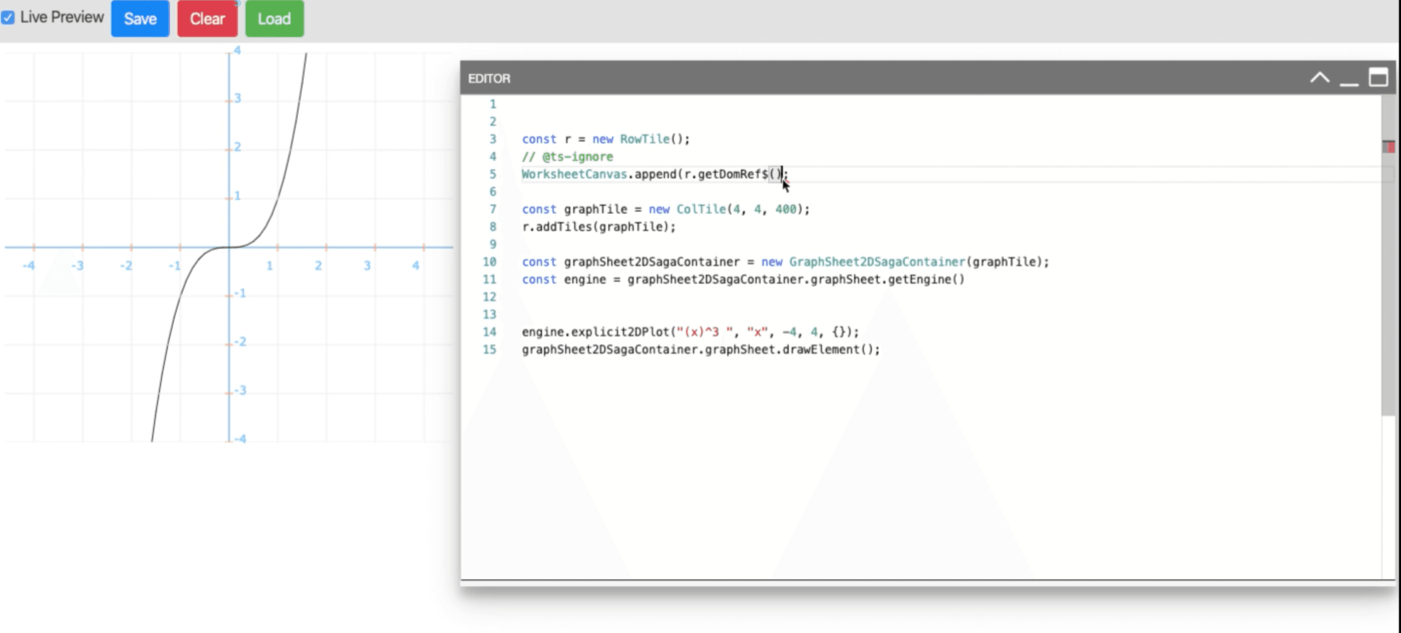 SagaMath – Interactive Math Worksheet Platform